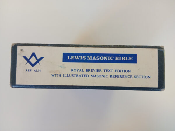 20260703_103532 Lewis Masonic Holy Bible (Ref. AL01) 1986 secondhand book