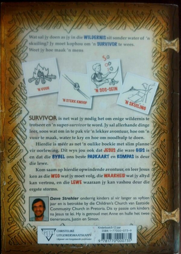 Survivor/Oorwinnaar Vir Jesus – Dave Strehler secondhand book
