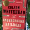 The Underground Railroad – Colson Whitehead secondhand book
