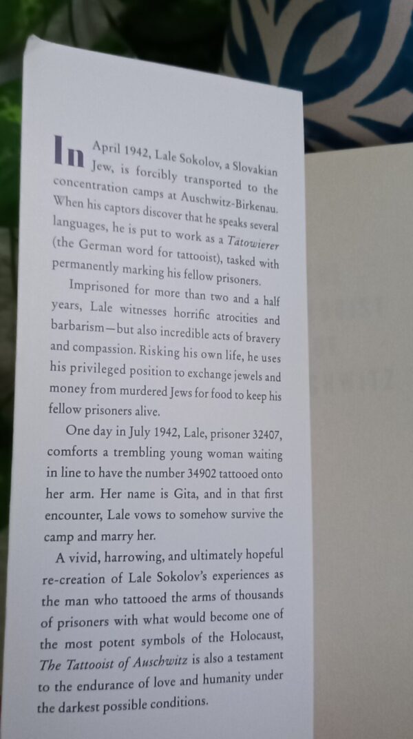 The Tattooist of Auschwitz – Heather Morris secondhand book