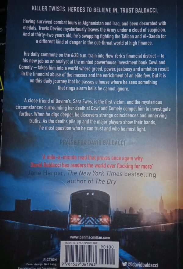 The 6:20 Man – David Baldacci secondhand book