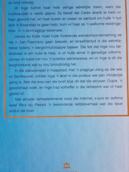 ‘n Liefdestrik Vir Inge – Rika Du Plessis secondhand book