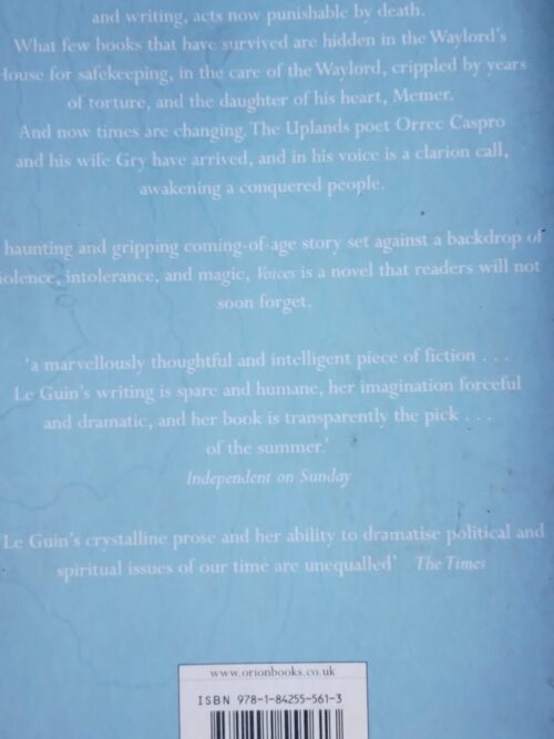 Voices – Ursula Le Guin secondhand book