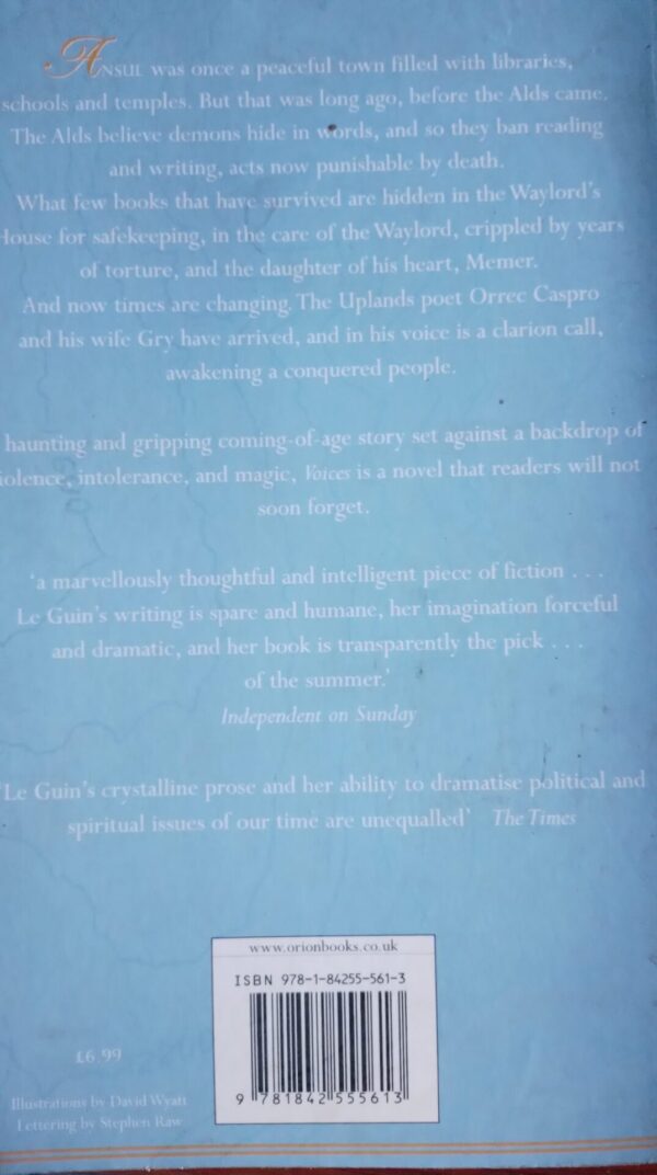 Voices – Ursula Le Guin secondhand book