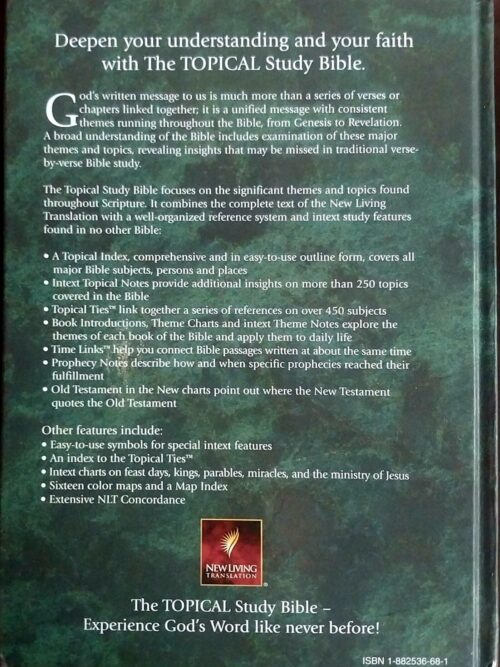 The Topical Study Bible – The Bible League secondhand book
