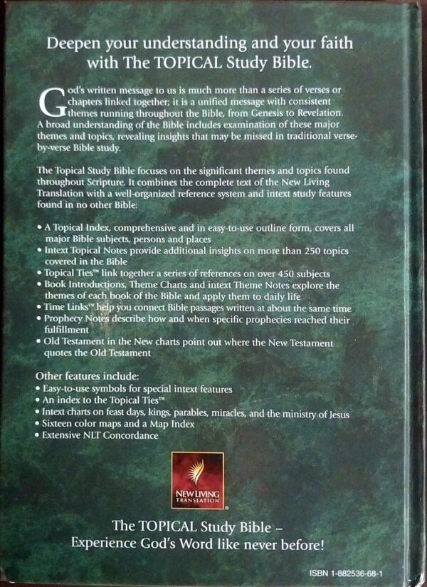 The Topical Study Bible – The Bible League secondhand book