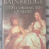 According To Queeney — Beryl Bainbridge secondhand book