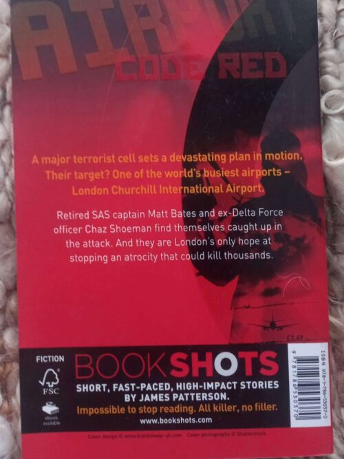 Airport: Code Red (BookShots) — James Patterson secondhand book