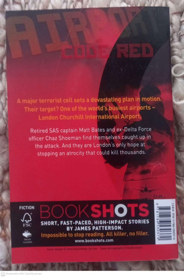 Airport2 Airport: Code Red (BookShots) — James Patterson secondhand book