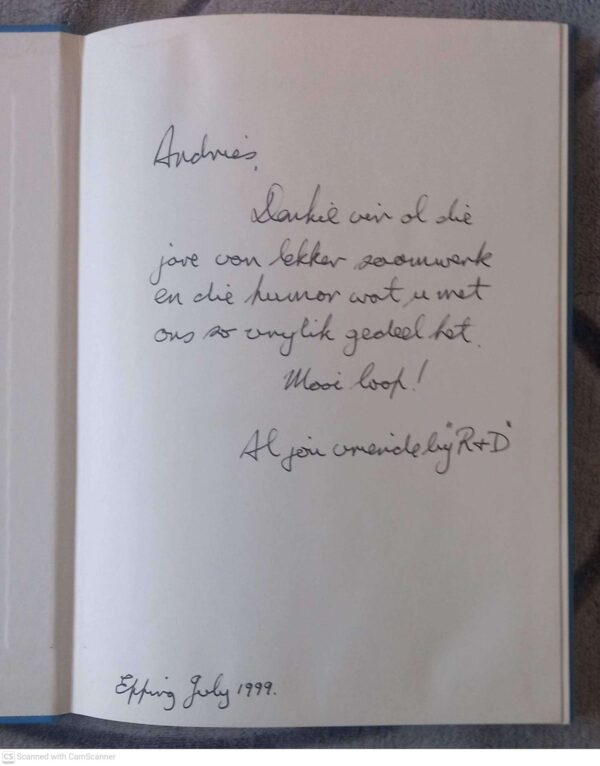 As Die Skipper Op Die Voorstewe Staan3 As Die Skipper Op Die Voorstewe Staan — Johnnie Eigelaar **GETEKEN* secondhand book