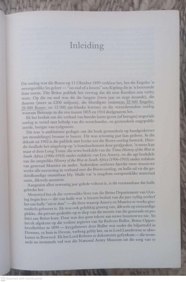 Die Boere-Oorlog — Thomas Pakenham secondhand book