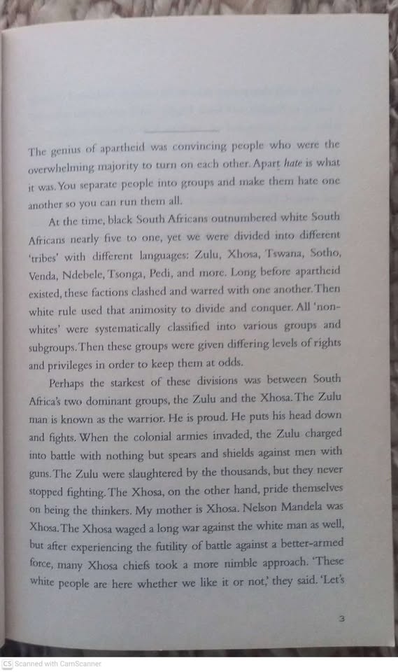 Born A Crime — Trevor Noah secondhand book