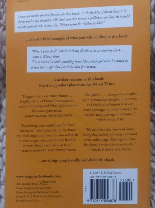 Bossypants — Tina Fey secondhand book
