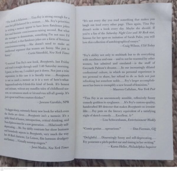 Bossypants — Tina Fey secondhand book