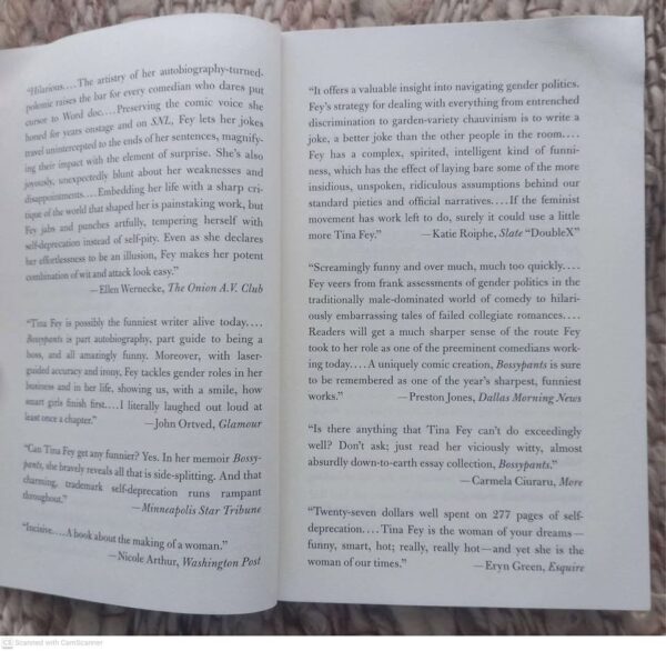 Bossypants — Tina Fey secondhand book