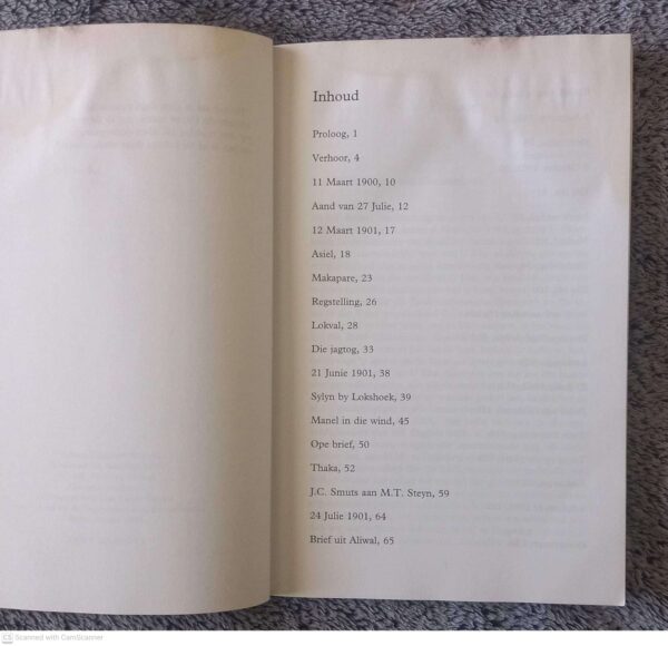 Brandoffer — Dolf Van Niekerk secondhand book