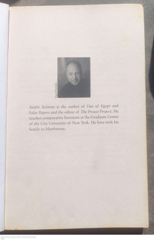 Call Me By Your Name — André Aciman secondhand book