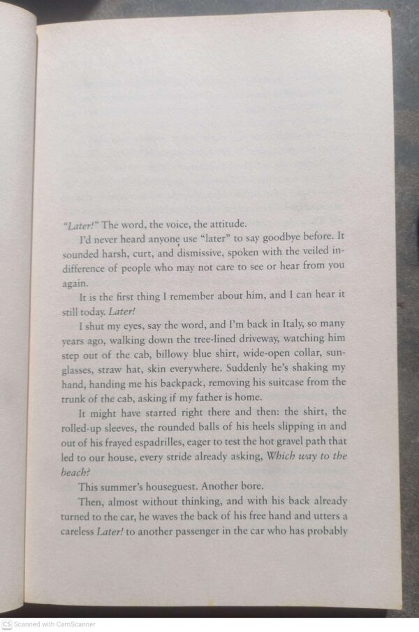Call Me By Your Name — André Aciman secondhand book