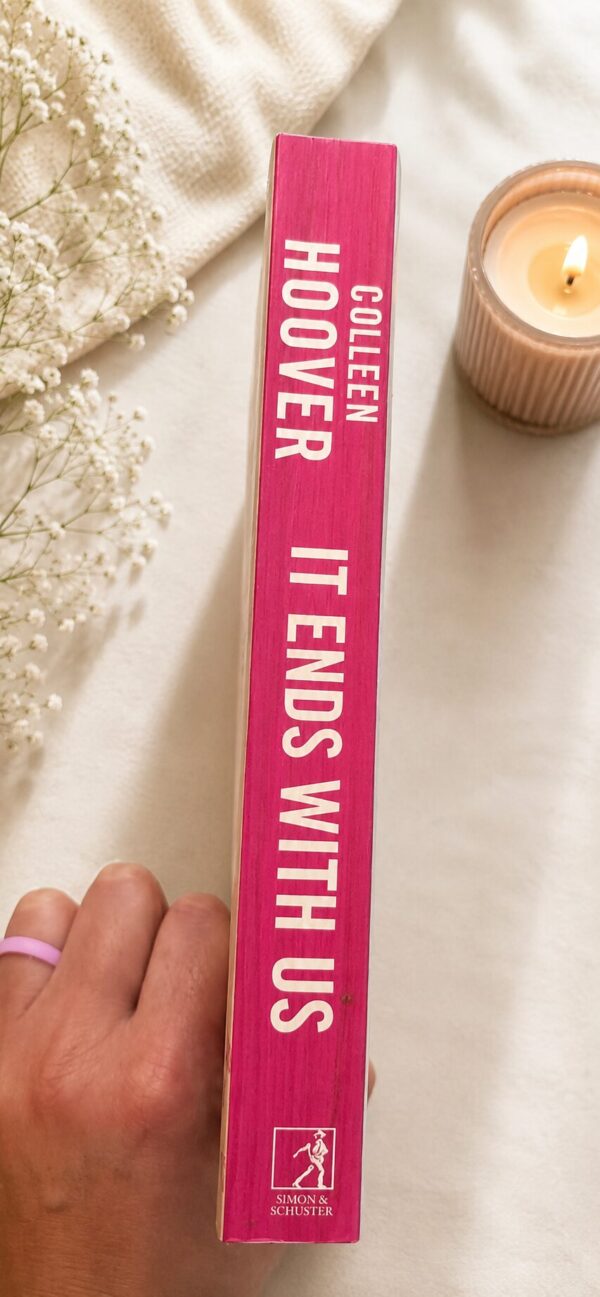 Colleen Hoover - It Ends With Us Back It Ends With Us – Colleen Hoover secondhand book