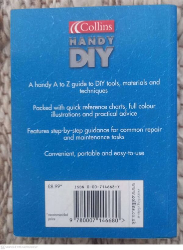 Collins Handy DIY: A Complete A To Z Guide secondhand book