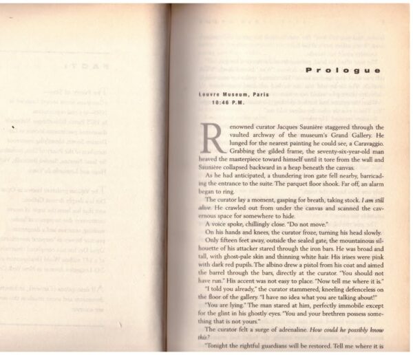 Da Vinci Code6 The Da Vinci Code – Dan Brown secondhand book