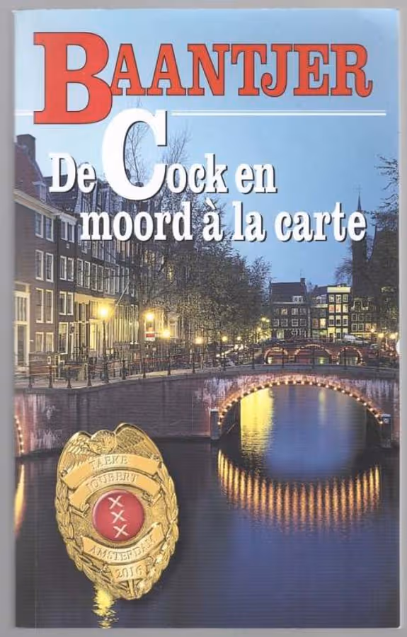 De Cock En Moord A La Carte — A.C. Baantjer (Dutch) secondhand book