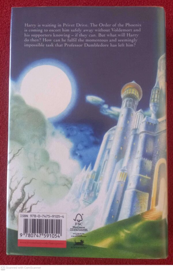 Harry Potter And The Deathly Hallows — J. K. Rowling secondhand book