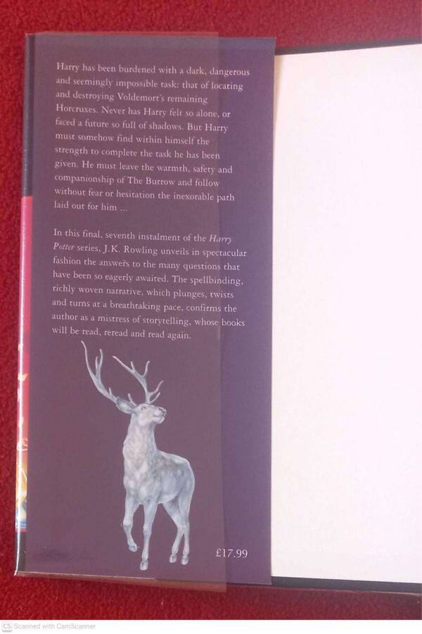 Harry Potter And The Deathly Hallows — J. K. Rowling secondhand book