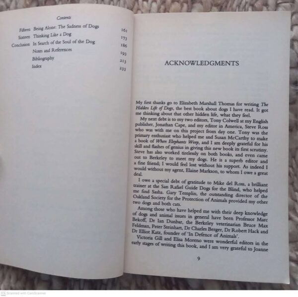 Dogs Never Lie About Love — Jeffrey Moussaieff Masson secondhand book