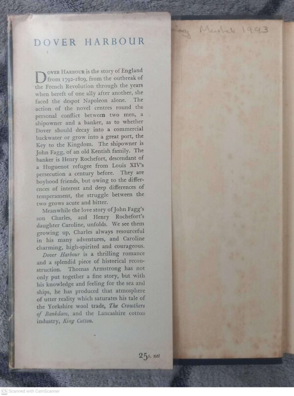 Dover Harbour — Thomas Armstrong secondhand book