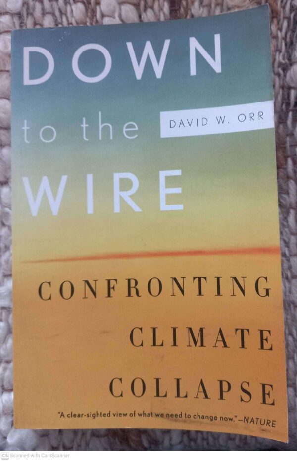 Down To The Wire: Confronting Climate Collapse — David W. Orr secondhand book