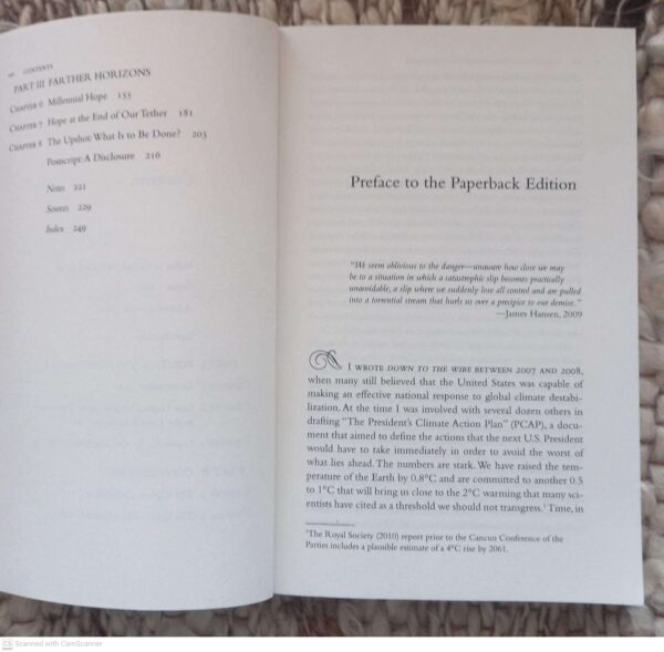 Down To The Wire: Confronting Climate Collapse — David W. Orr secondhand book