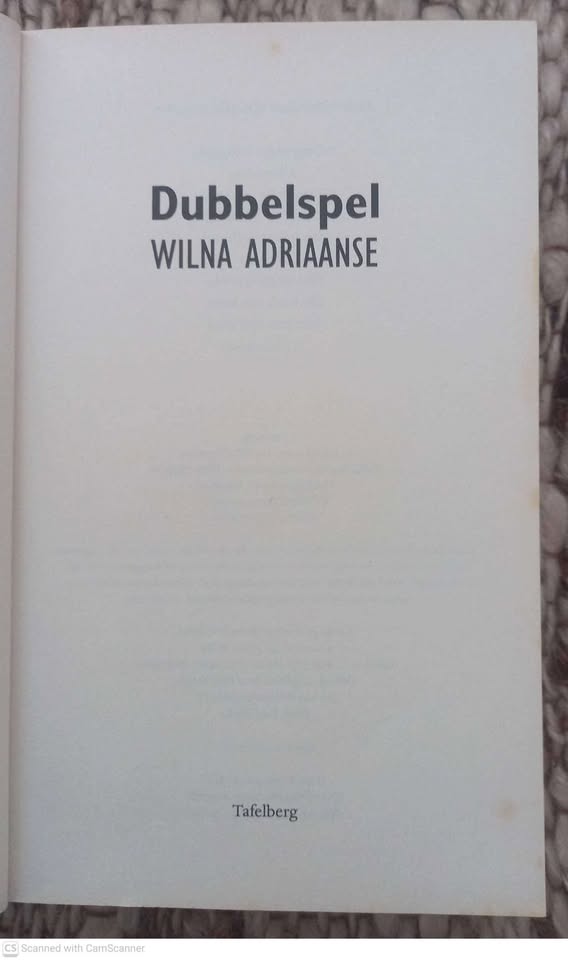 Dubbelspel4 Dubbelspel — Wilna Adriaanse secondhand book