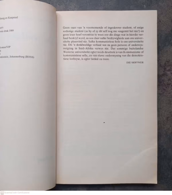 Duisend Tree Suid – Johan Bekker secondhand book