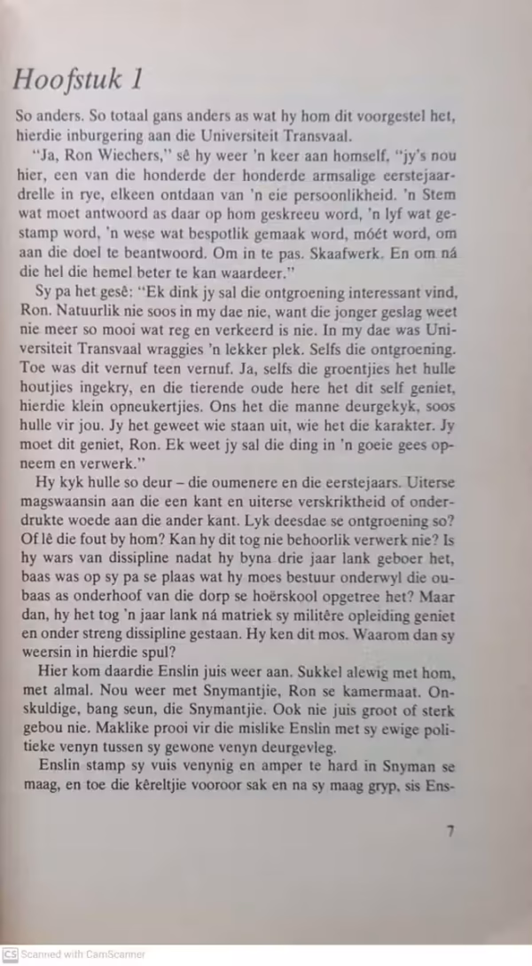 Duisend Tree Suid – Johan Bekker secondhand book