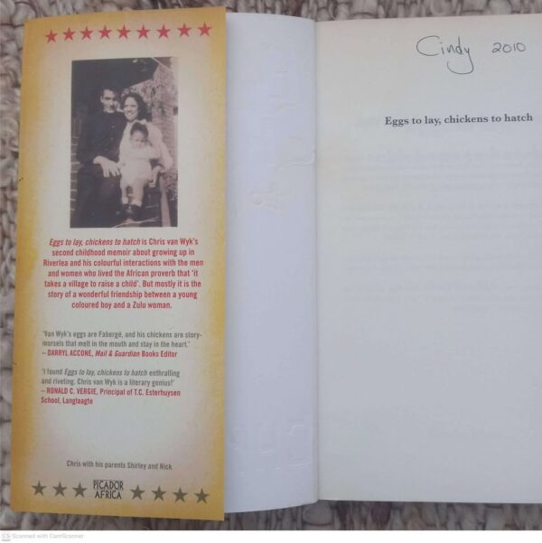 Eggs To Lay, Chickens To Hatch — Chris Van Wyk secondhand book