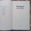 Eindspel4 Eindspel — Wilna Adriaanse secondhand book
