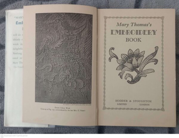 Mary Thomas’s Embroidery Book secondhand book