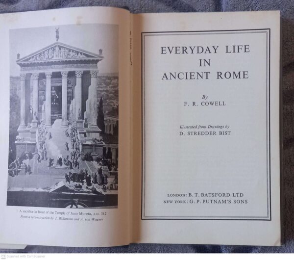 Everyday Life In Ancient Rome — F. R. Cowell secondhand book