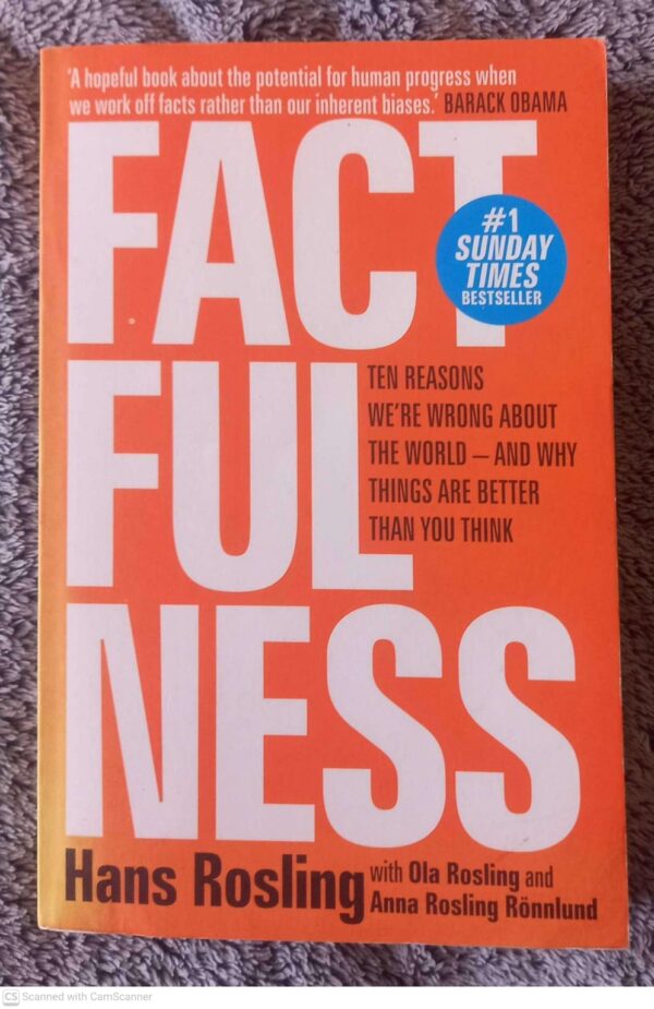Factfulness1 Factfulness — Hans Rosling, Ola Rosling, Anna Rosling Rönnlund secondhand book
