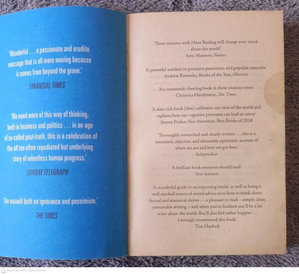 Factfulness3 Factfulness — Hans Rosling, Ola Rosling, Anna Rosling Rönnlund secondhand book
