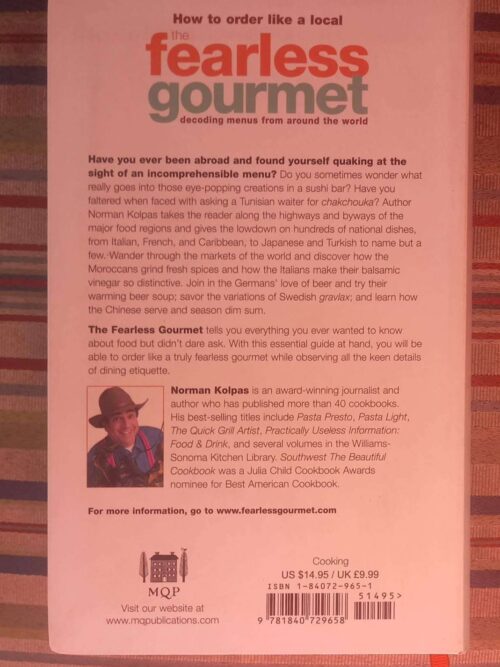 Fearless Gourmet — Norman Koplas secondhand book
