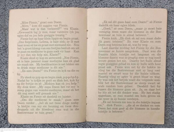 Fienie Fynvoetjie En Die Wonder-Medisyne — Marietjie Pauw secondhand book