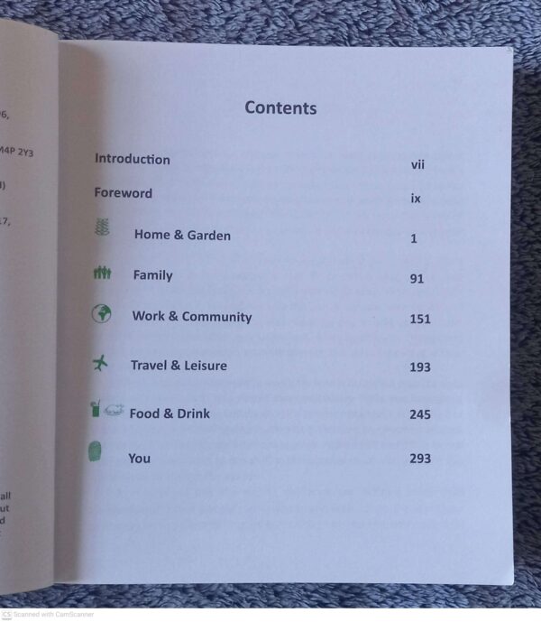 Going Green: 365 Ways To Change Our World — Simon Gear secondhand book