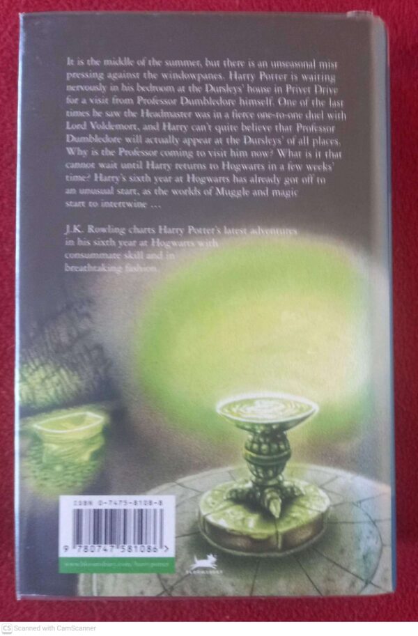 Harry Potter And The Half Blood-Prince – J. K. Rowling secondhand book