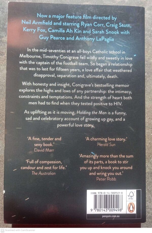 Holding The Man — Timothy Conigrave secondhand book