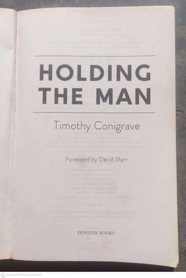 Holding The Man — Timothy Conigrave secondhand book