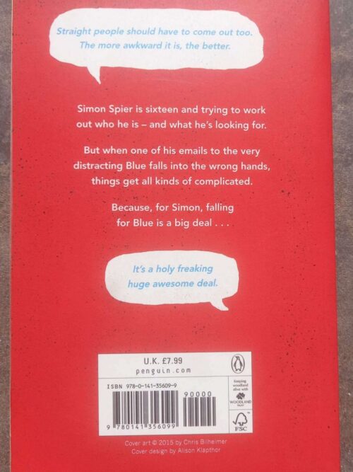 Simon Vs. The Homo Sapiens Agenda — Becky Albertalli secondhand book