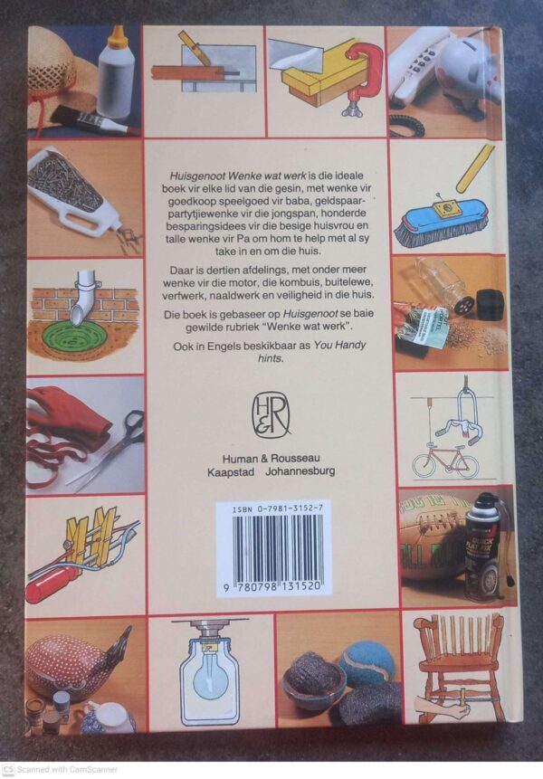 Huisgenoot wenke wat werk2 Huisgenoot Wenke Wat Werk — Leo Kritzinger secondhand book