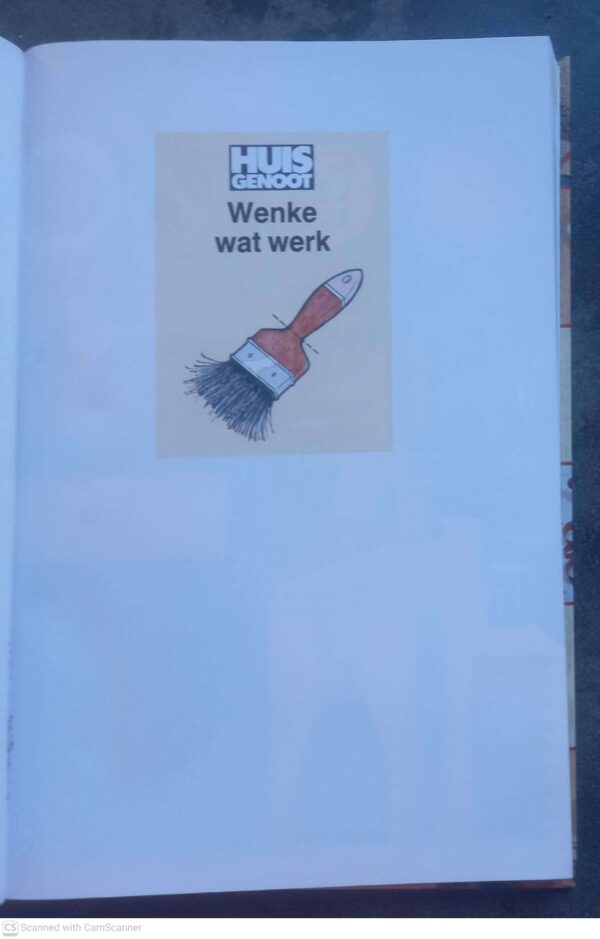 Huisgenoot wenke wat werk3 Huisgenoot Wenke Wat Werk — Leo Kritzinger secondhand book